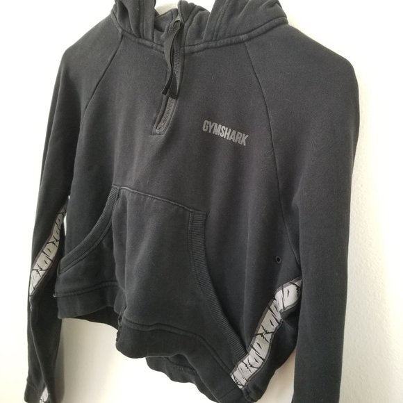 Gymshark 1/4 Zip Cropped Hoodie Size Small - Picture 2 of 9